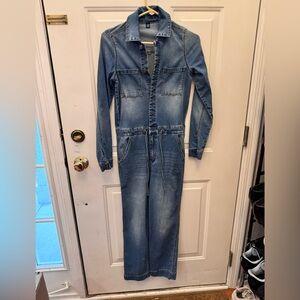 Jean Jumpsuit like new size 2
